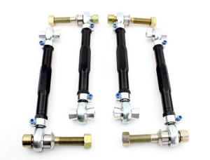 BMW M4 Control Arms - Rear Upper - SPL Parts - Adjustable Upper Camber Arm - Black Anodized - `14-`21 BMW M4 Control Arms - Rear Upper - SPL Parts - Adjustable Upper Camber Arm - Black Anodized - `14-`21